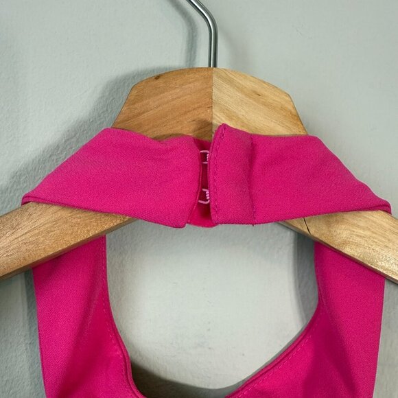 NBD x Naven Twins Begin Again Mini Dress Womens Small Rose Pink Cut Out Cocktail - Picture 11 of 15